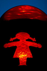 Ampelfrau