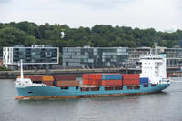 Schifffahrt Schiffe Hafen Container