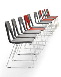 Row of chairs