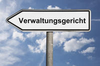 verwaltungsgericht schild