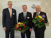 Interne Landkreisversammlung des Landkreistages Sachsen-Anhalt am 10. Oktober 2013: Landrat Gerstner als Prsident besttigt